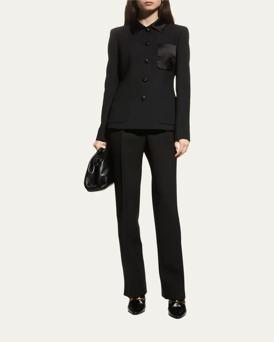 Lafayette 148 New York Gates Straight-Leg Pants | Thumbnail 2