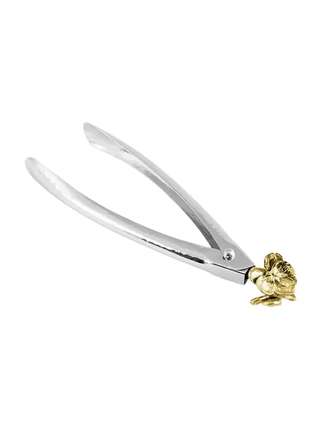 Gold Orchid Small Lock Spring Tongs