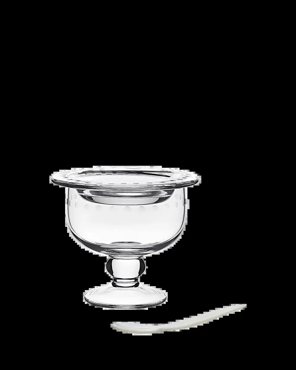 William Yeoward Crystal Katerina Caviar Server For 2 With Spoon | Thumbnail 2 William Yeoward Crystal Katerina Caviar Server For 2 With Spoon | Thumbnail 2