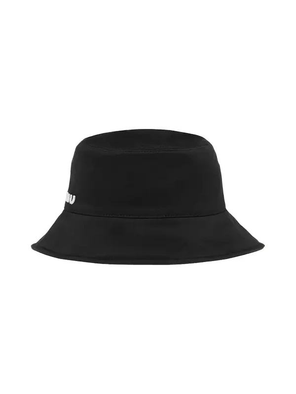Logo Velvet Bucket Bag