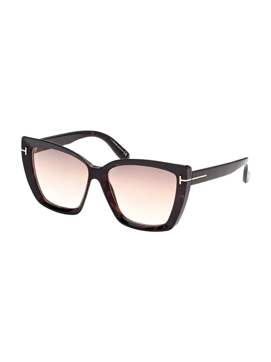Scarlet-02 Square Acetate Sunglasses Scarlet-02 Square Acetate Sunglasses