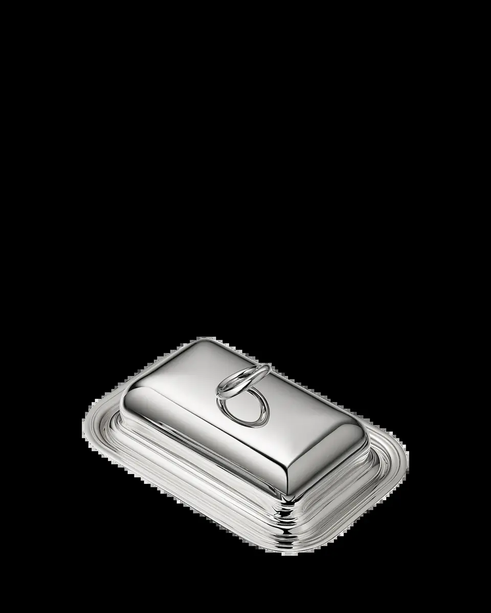Christofle Vertigo Butter Dish with Lid | Thumbnail 2