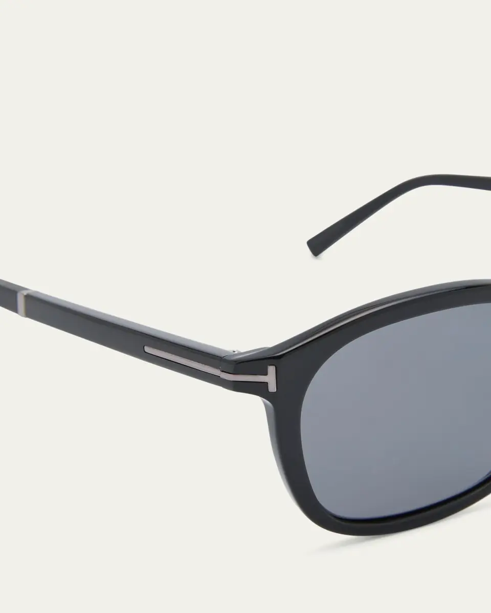 Tom Ford Men's Jayson Square Polarized Sunglasses | Thumbnail 4
