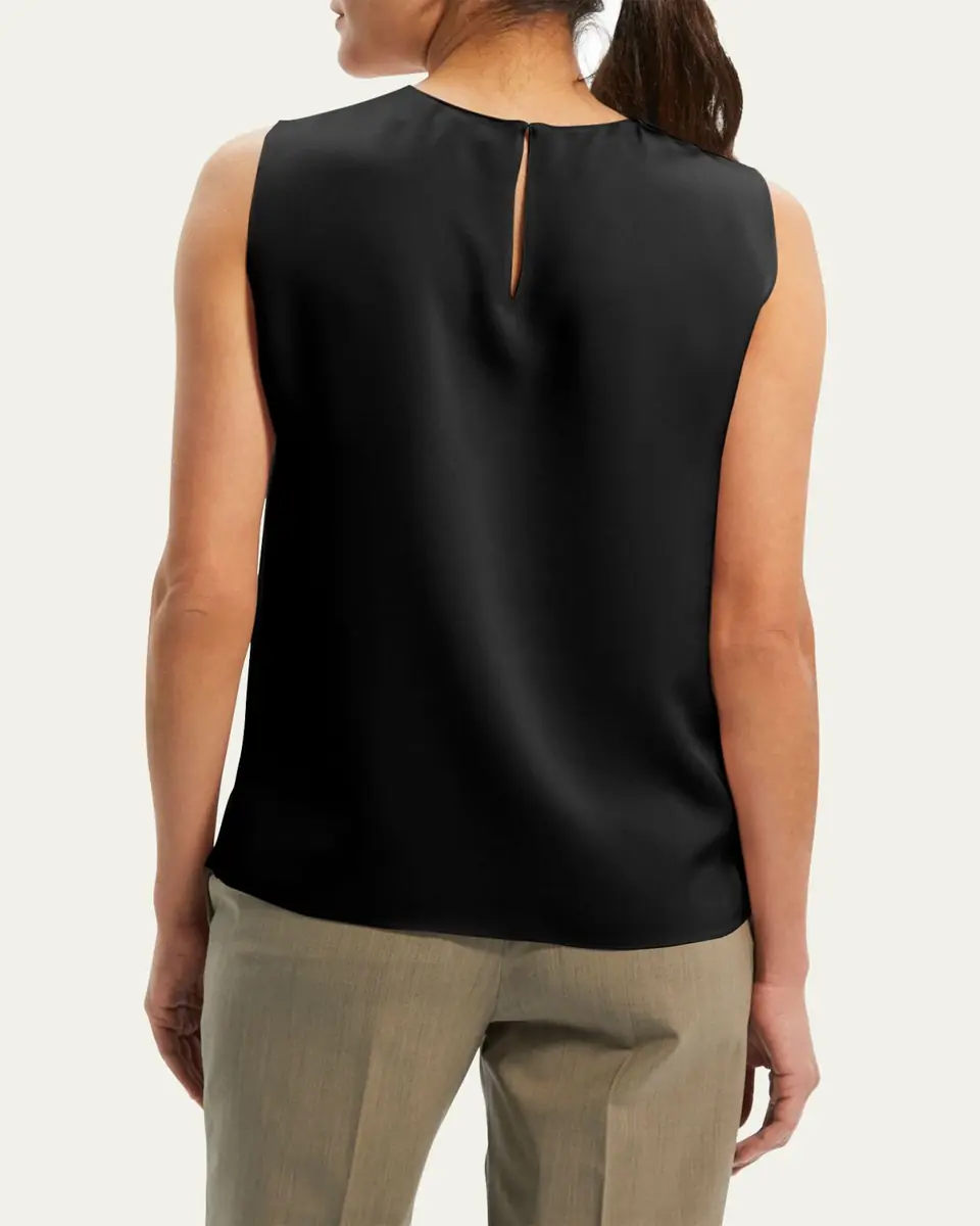 Theory Silk Straight Shell Top | Thumbnail 3