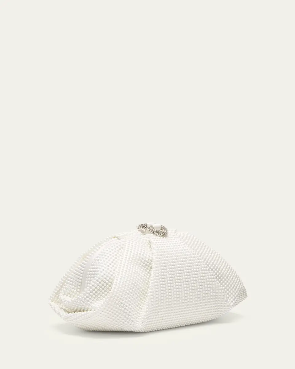 Judith Leiber Couture Gemma Pearly Rhinestone Top-Handle Bag | Thumbnail 3 Judith Leiber Couture Gemma Pearly Rhinestone Top-Handle Bag | Thumbnail 3