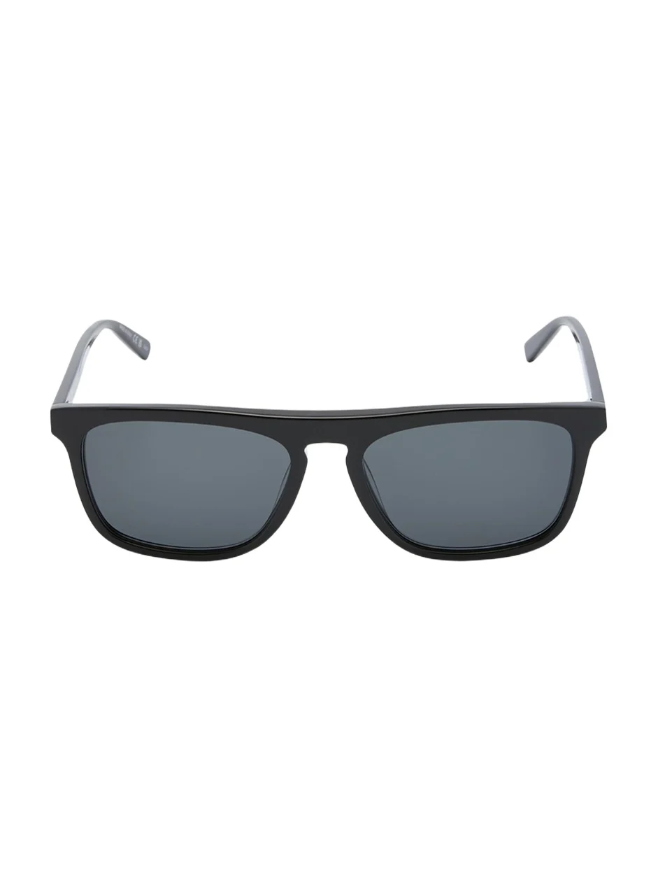 Men's Slim Acetate Aviator Sunglasses with Logo Men's Slim Acetate Aviator Sunglasses with Logo