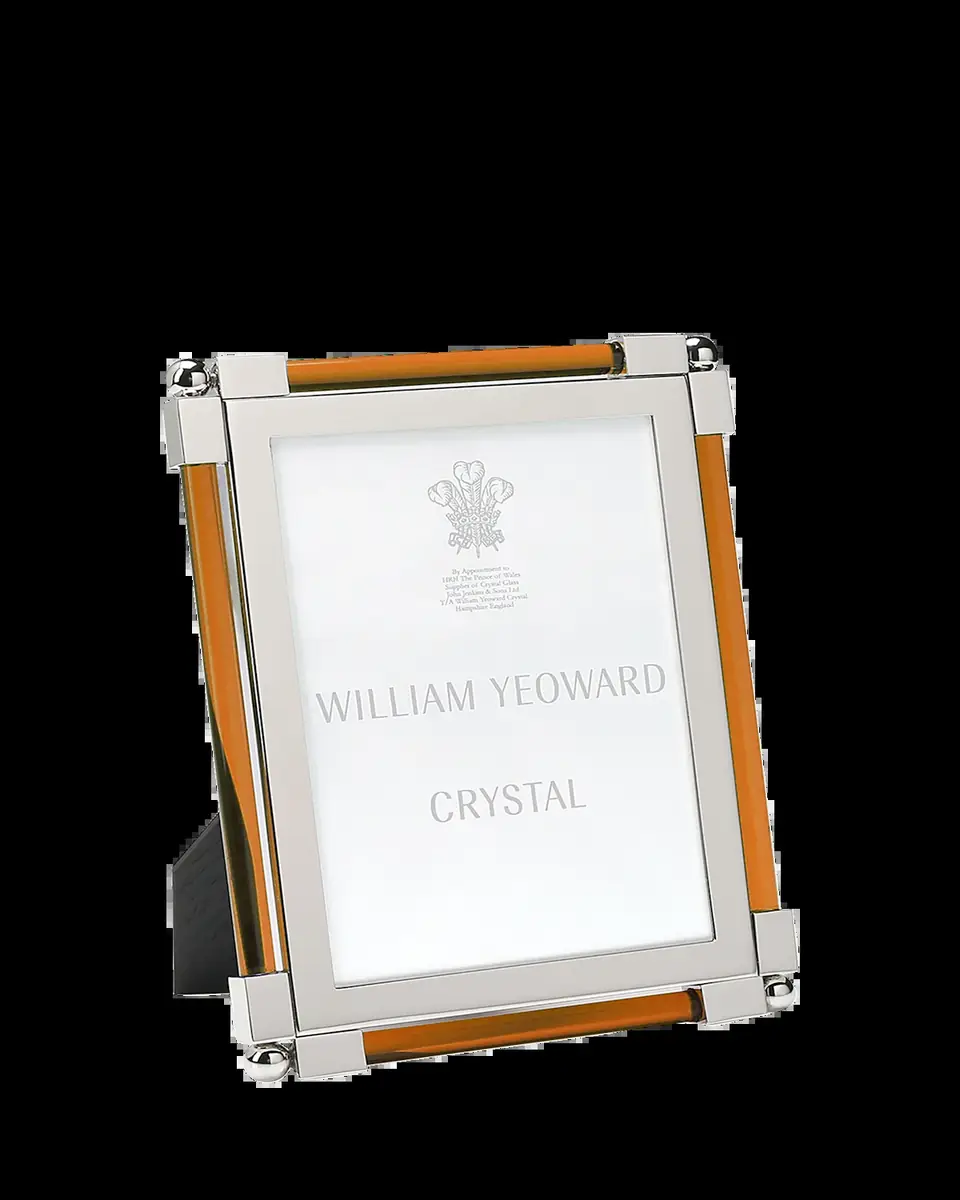William Yeoward Crystal New Classic Amber Frame, 5 x 7 | Thumbnail 2