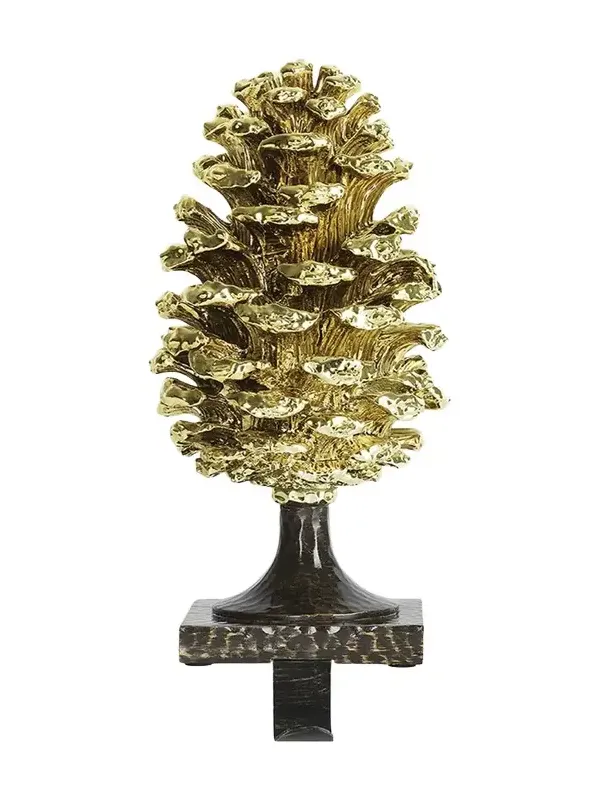Michael Aram Pine Cone Stocking Holder