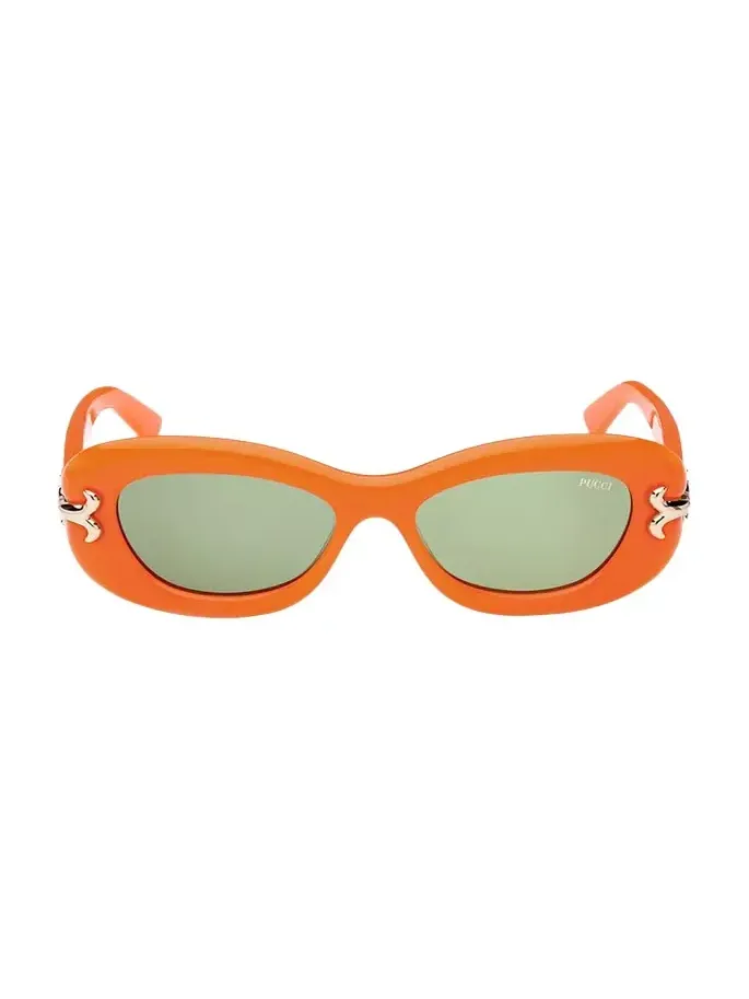 Filigree Acetate Oval Sunglasses Filigree Acetate Oval Sunglasses