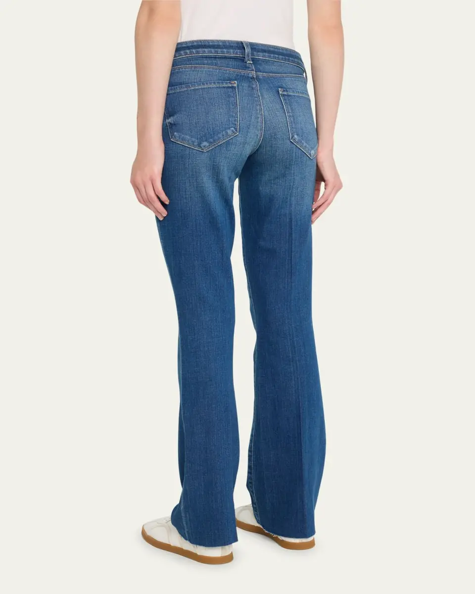 L'Agence Sneeki Low-Rise Sneaker Straight Jeans | Thumbnail 3 L'Agence Sneeki Low-Rise Sneaker Straight Jeans | Thumbnail 3