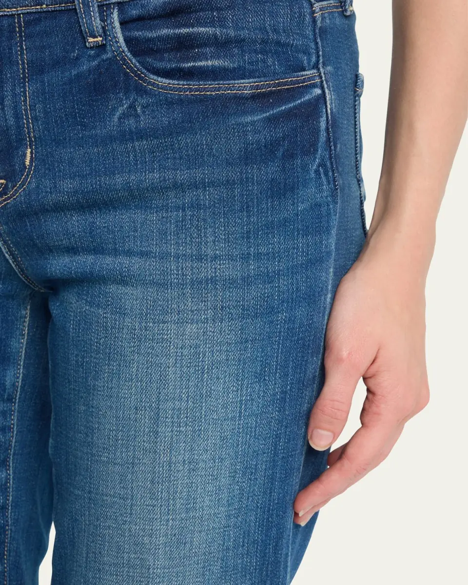 L'Agence Sneeki Low-Rise Sneaker Straight Jeans | Thumbnail 5 L'Agence Sneeki Low-Rise Sneaker Straight Jeans | Thumbnail 5