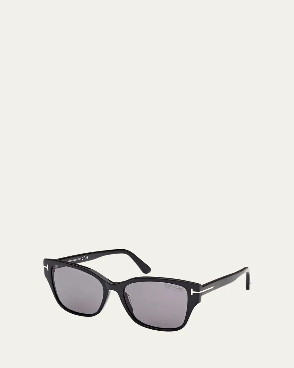 Tom Ford Elsa Polarized Acetate Butterfly Sunglasses | Thumbnail 2