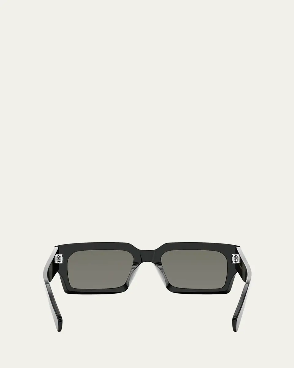 Celine Men's 3-Dot Acetate Rectangle Sunglasses | Thumbnail 5 Celine Men's 3-Dot Acetate Rectangle Sunglasses | Thumbnail 5