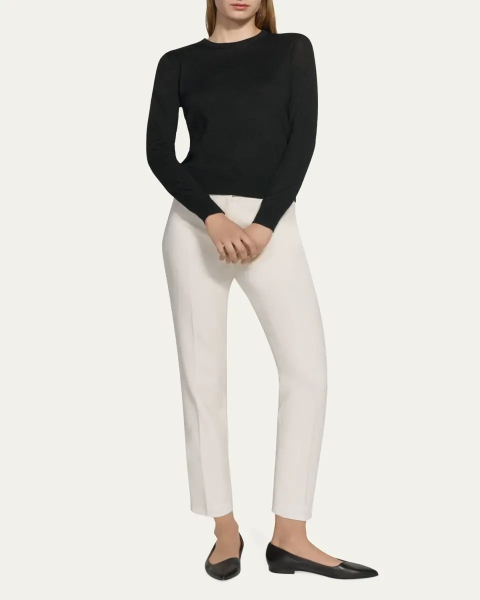 Theory Regal Merino Wool Knit Crewneck Top | Thumbnail 2