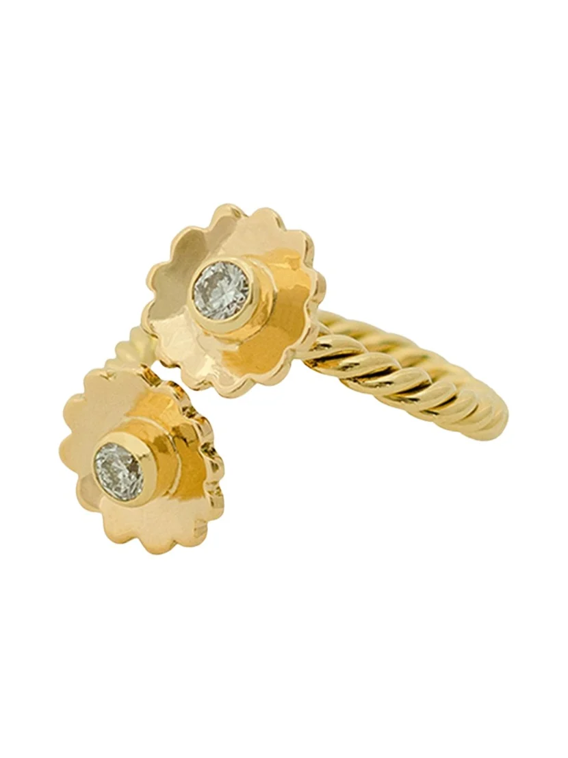 Haute Victoire Etoile Toi et Moi Diamond Ring