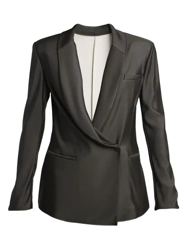 Double Jersey Blazer Jacket