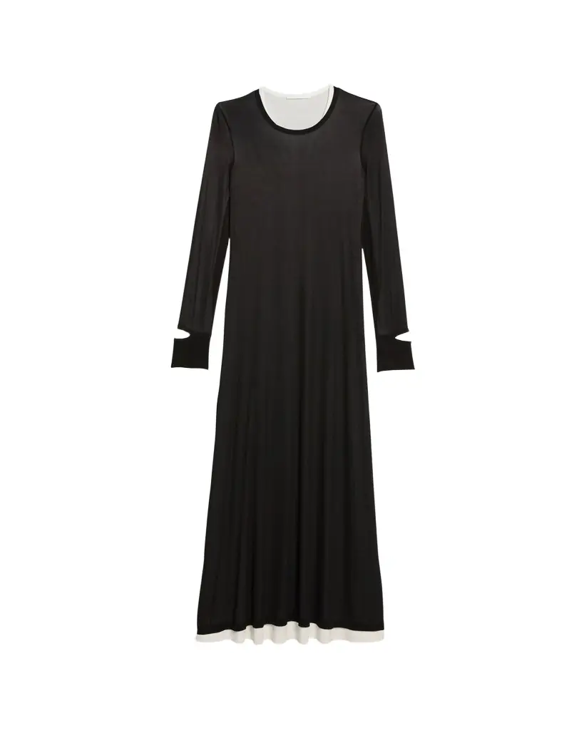 Helmut Lang Double-Layer Maxi Dress | Image 1 Helmut Lang Double-Layer Maxi Dress | Image 1