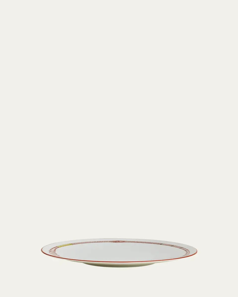 HERMÈS Tressages Equestres Dinner Plate | Thumbnail 2