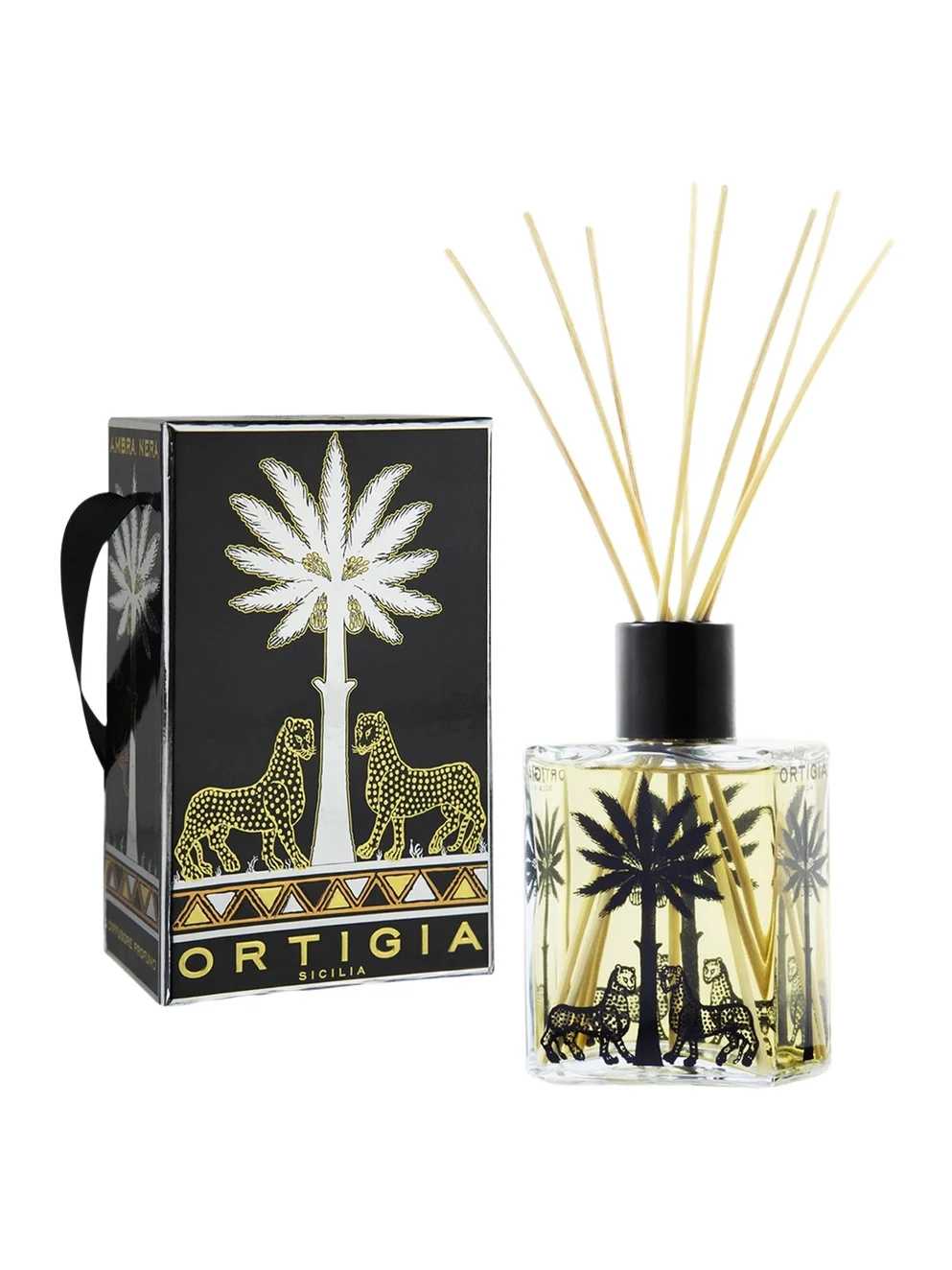 ORTIGIA Ambra Nera Palma Diffuser, 16.9 oz.