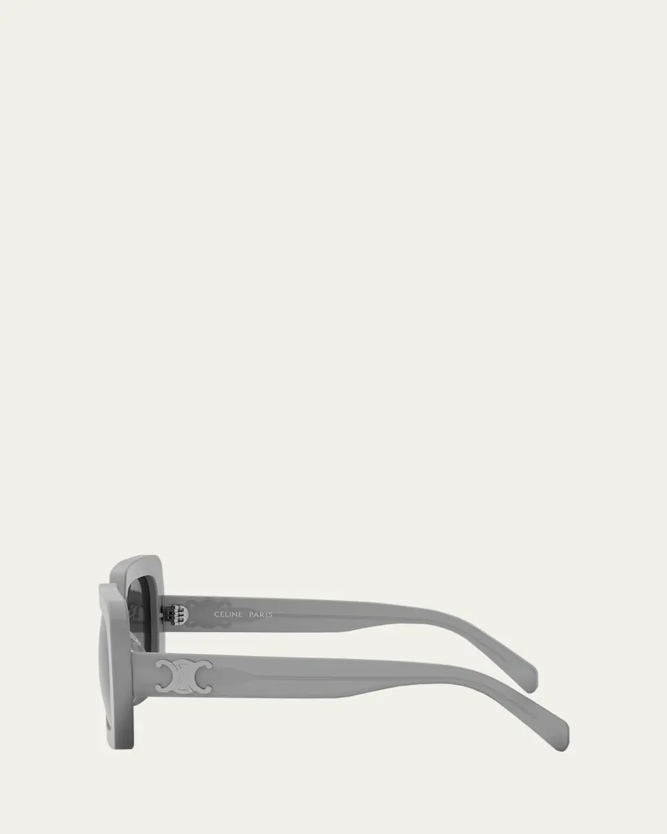 Celine Triomphe Acetate Square Sunglasses | Thumbnail 4 Celine Triomphe Acetate Square Sunglasses | Thumbnail 4