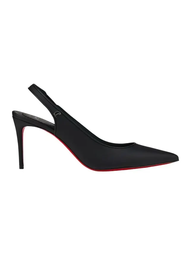 85mm Sporty Kate Leather Slingback Pumps 85mm Sporty Kate Leather Slingback Pumps