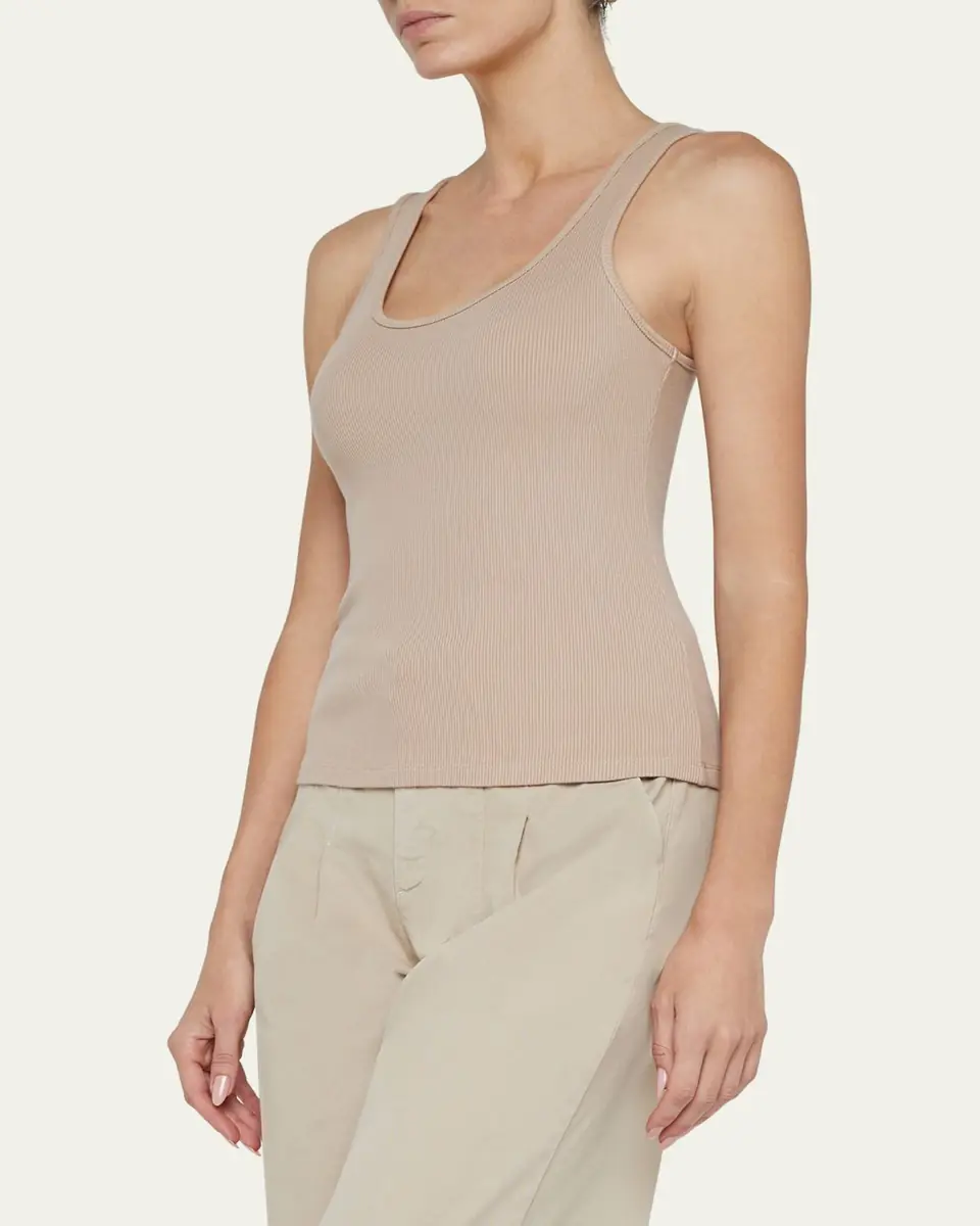 L'Agence Adira Scoop-Neck Tank Top | Thumbnail 8