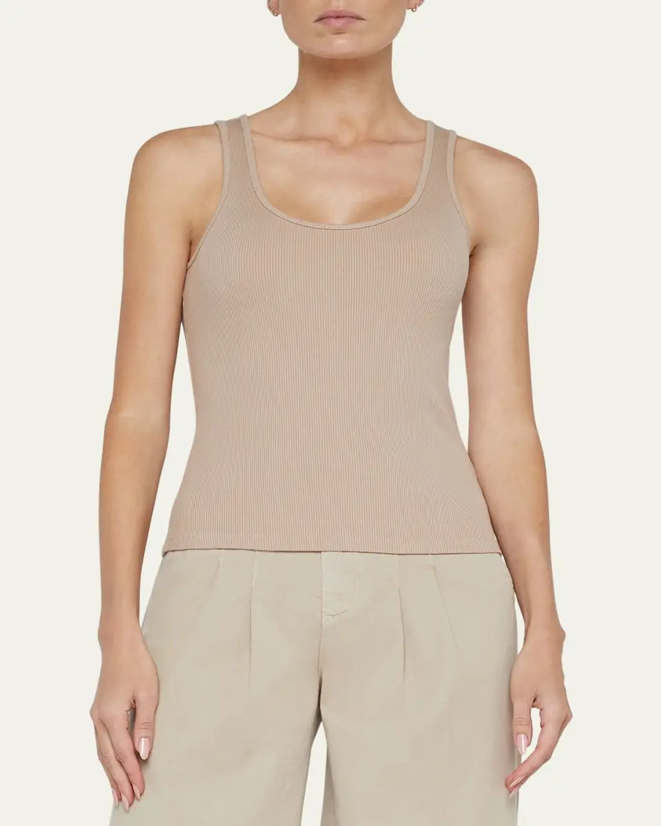 L'Agence Adira Scoop-Neck Tank Top | Thumbnail 9