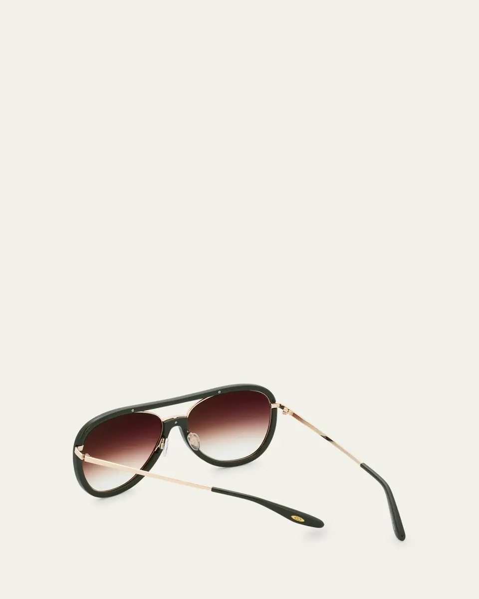 Barton Perreira Fossett Aviator Sunglasses | Thumbnail 4 Barton Perreira Fossett Aviator Sunglasses | Thumbnail 4