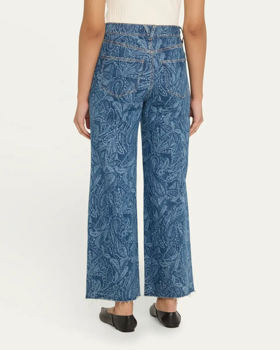 Veronica Beard Taylor High-Rise Wide-Leg Jeans | Thumbnail 3 Veronica Beard Taylor High-Rise Wide-Leg Jeans | Thumbnail 3