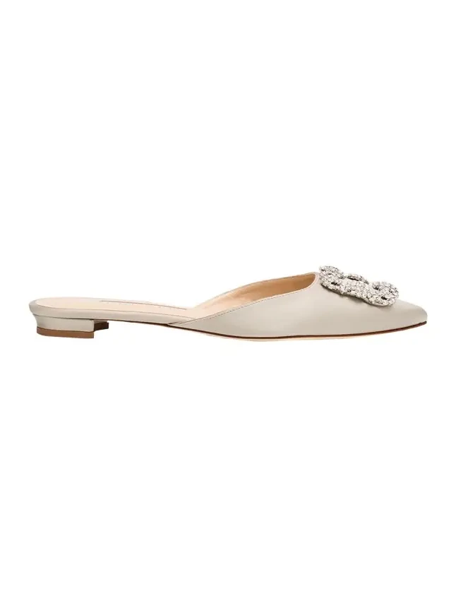 Hangisi Satin Ballerina Flats Hangisi Satin Ballerina Flats