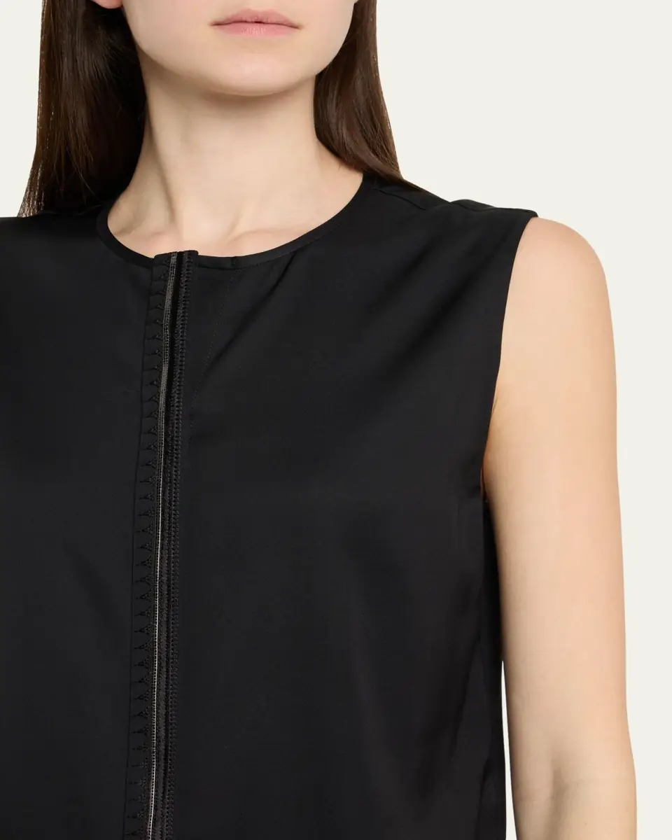 Kobi Halperin Robi Sleeveless Embroidered Blouse | Thumbnail 5