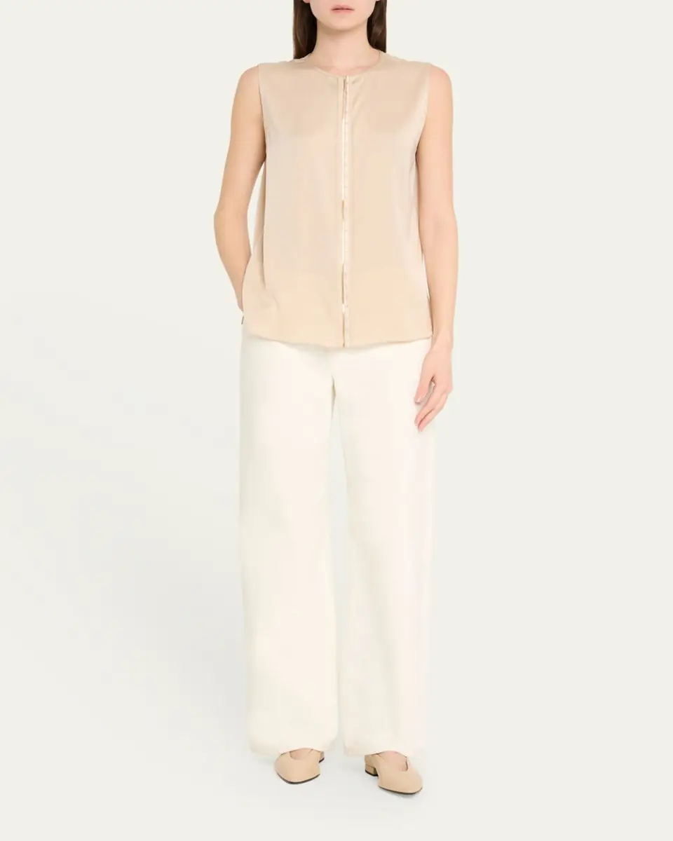 Kobi Halperin Robi Sleeveless Embroidered Blouse | Thumbnail 6
