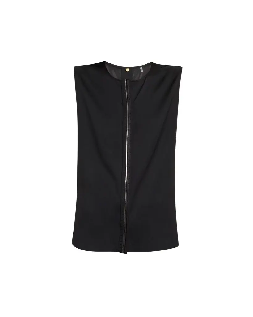 Robi Sleeveless Embroidered Blouse Robi Sleeveless Embroidered Blouse