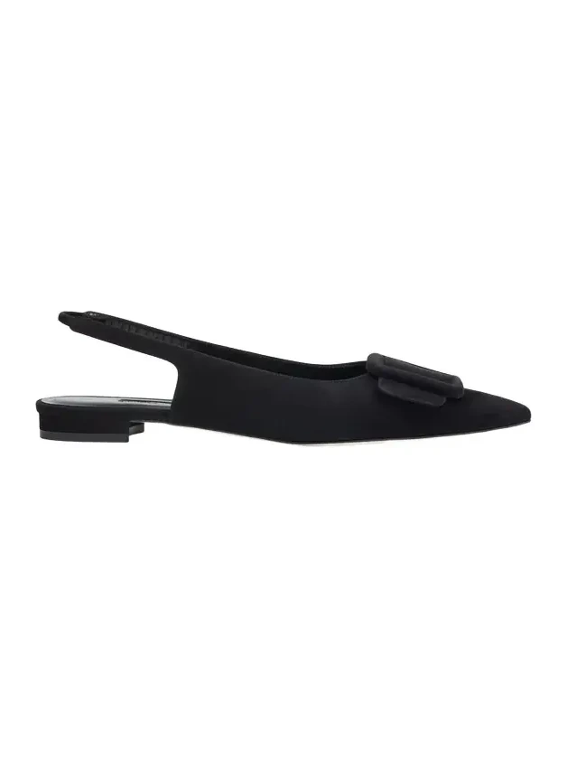 Maylura Suede Slingback Ballerina Flats