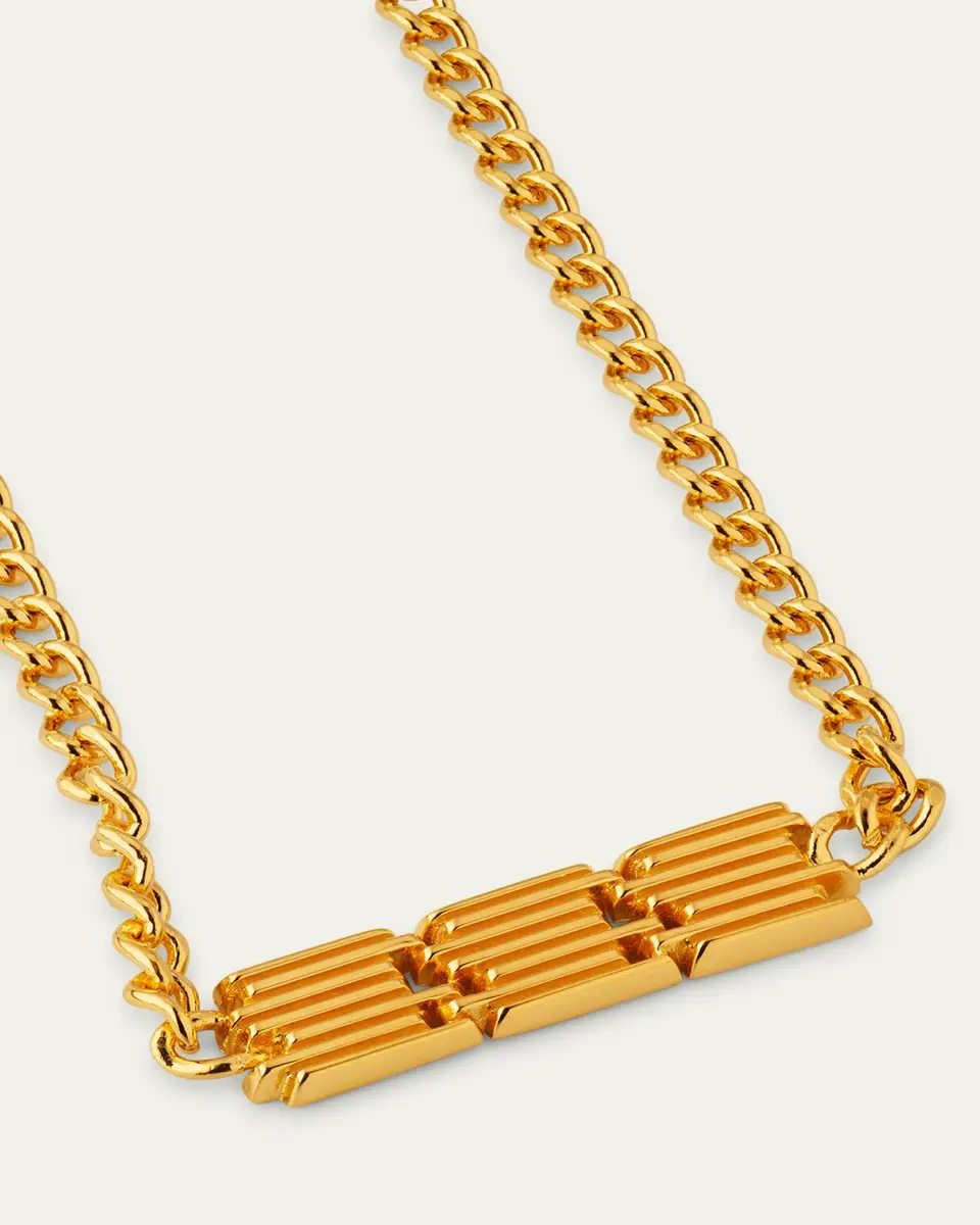 Gwen Beloti Block Chain Necklace | Thumbnail 3 Gwen Beloti Block Chain Necklace | Thumbnail 3