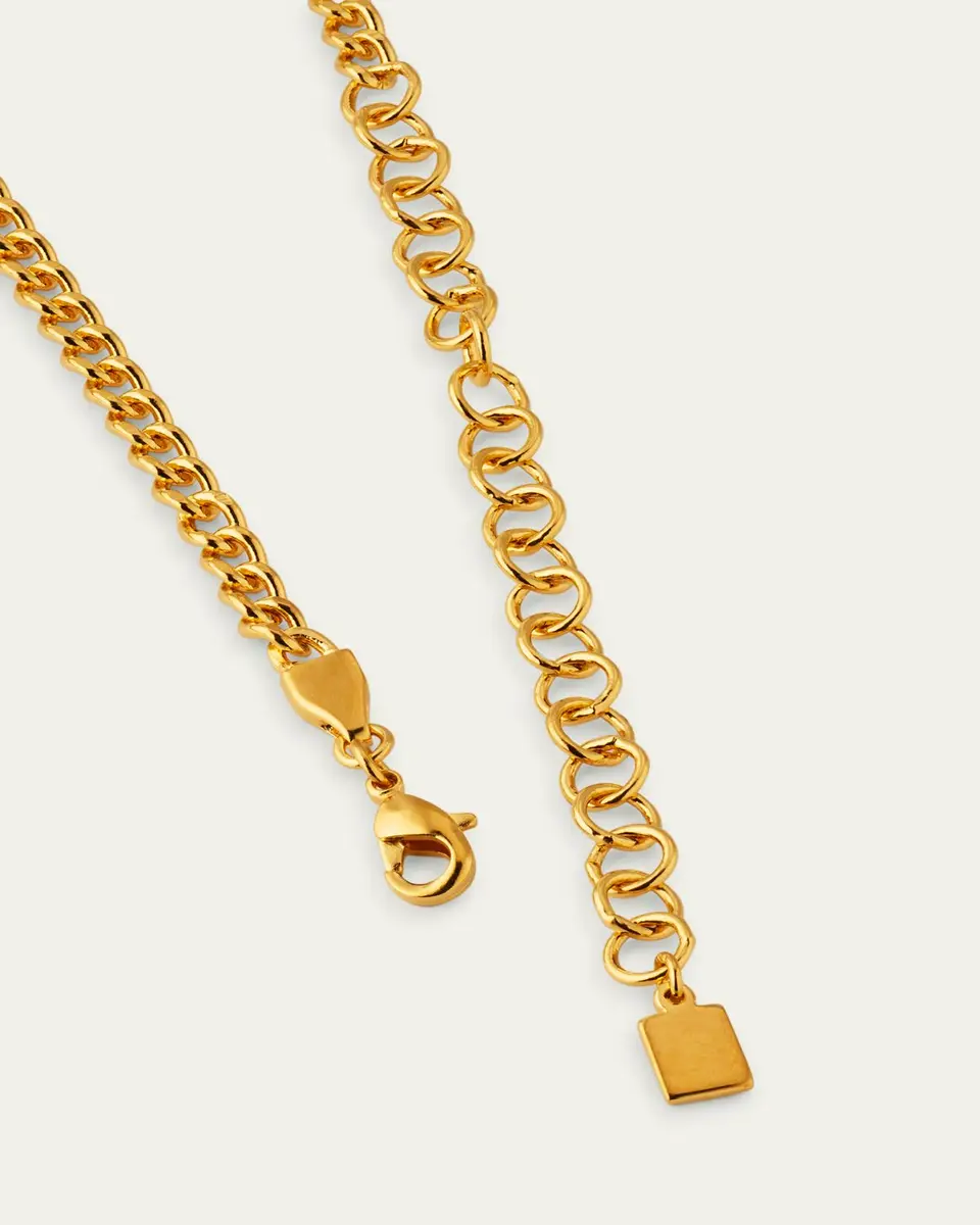 Gwen Beloti Block Chain Necklace | Thumbnail 4 Gwen Beloti Block Chain Necklace | Thumbnail 4