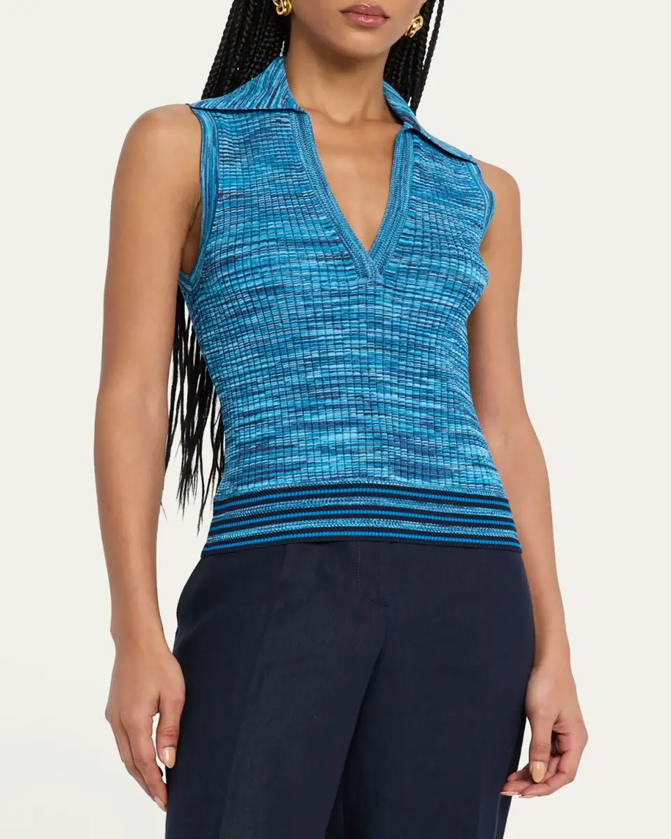 Ramy Brook Birdie Rib-Knit Sleeveless Top | Thumbnail 4 Ramy Brook Birdie Rib-Knit Sleeveless Top | Thumbnail 4