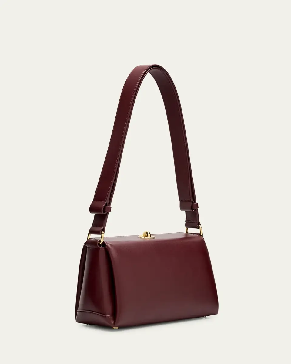 Plan C Small Folded Shoulder Bag in Vitello Leather | Thumbnail 6 Plan C Small Folded Shoulder Bag in Vitello Leather | Thumbnail 6
