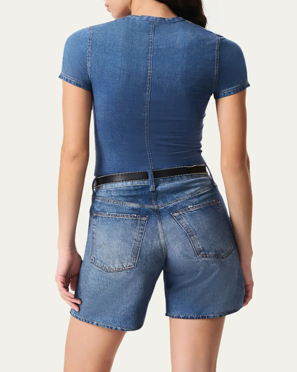 rag & bone rb Miramar Jersey Baby Tee | Thumbnail 7