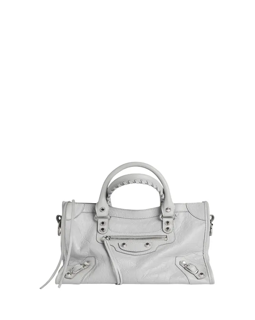 Balenciaga Le City Small Arena Leather Crossbody Bag | Image 1 Balenciaga Le City Small Arena Leather Crossbody Bag | Image 1