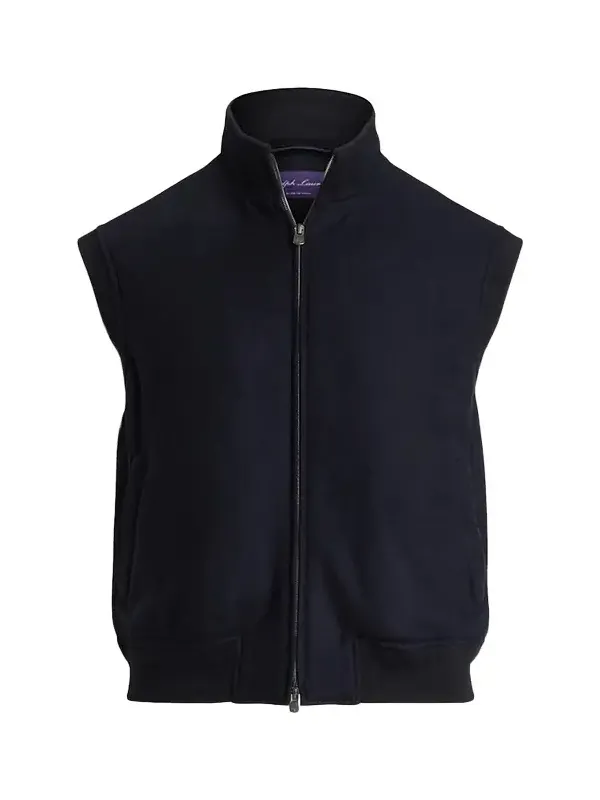 Men's Felton Cashmere-Blend Vest Men's Felton Cashmere-Blend Vest