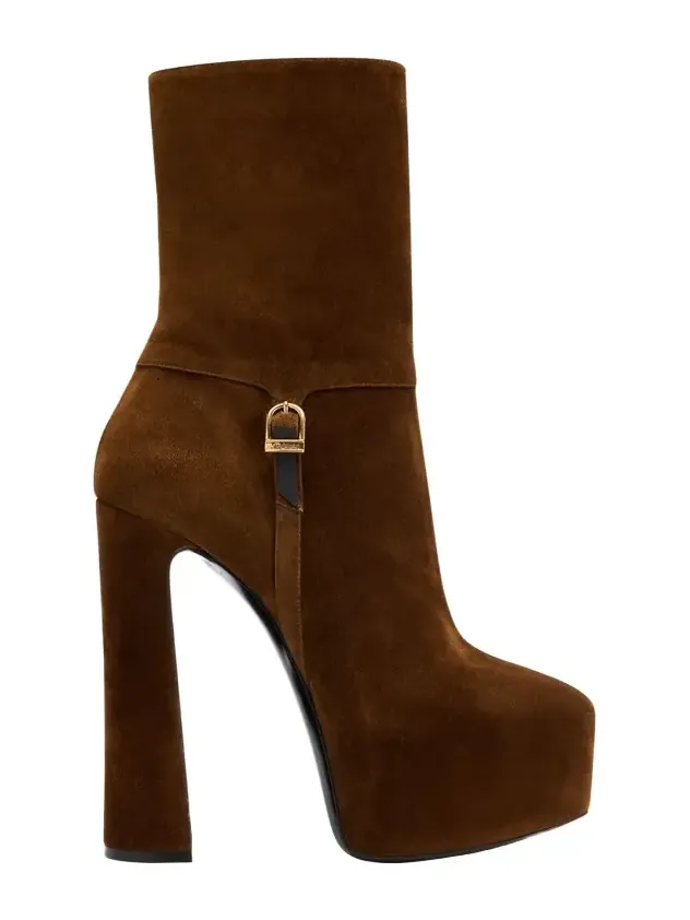 Nico Platform Suede Booties Nico Platform Suede Booties