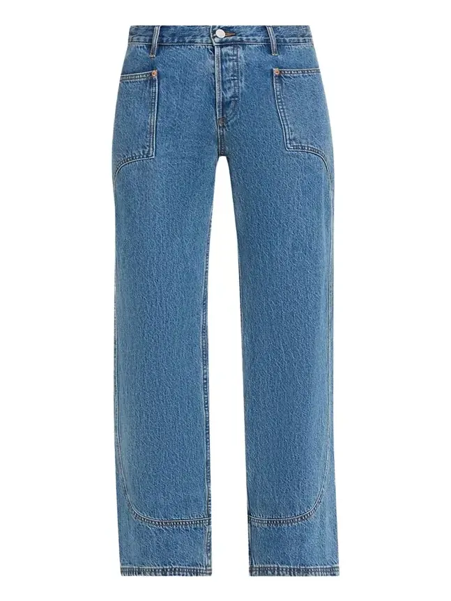 STILL HERE Supply Straight-Leg Utility Jeans