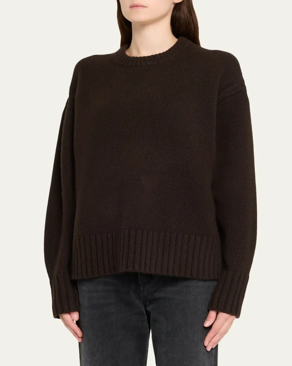 Guest In Residence Cozy Cashmere Crewneck Sweater | Thumbnail 4