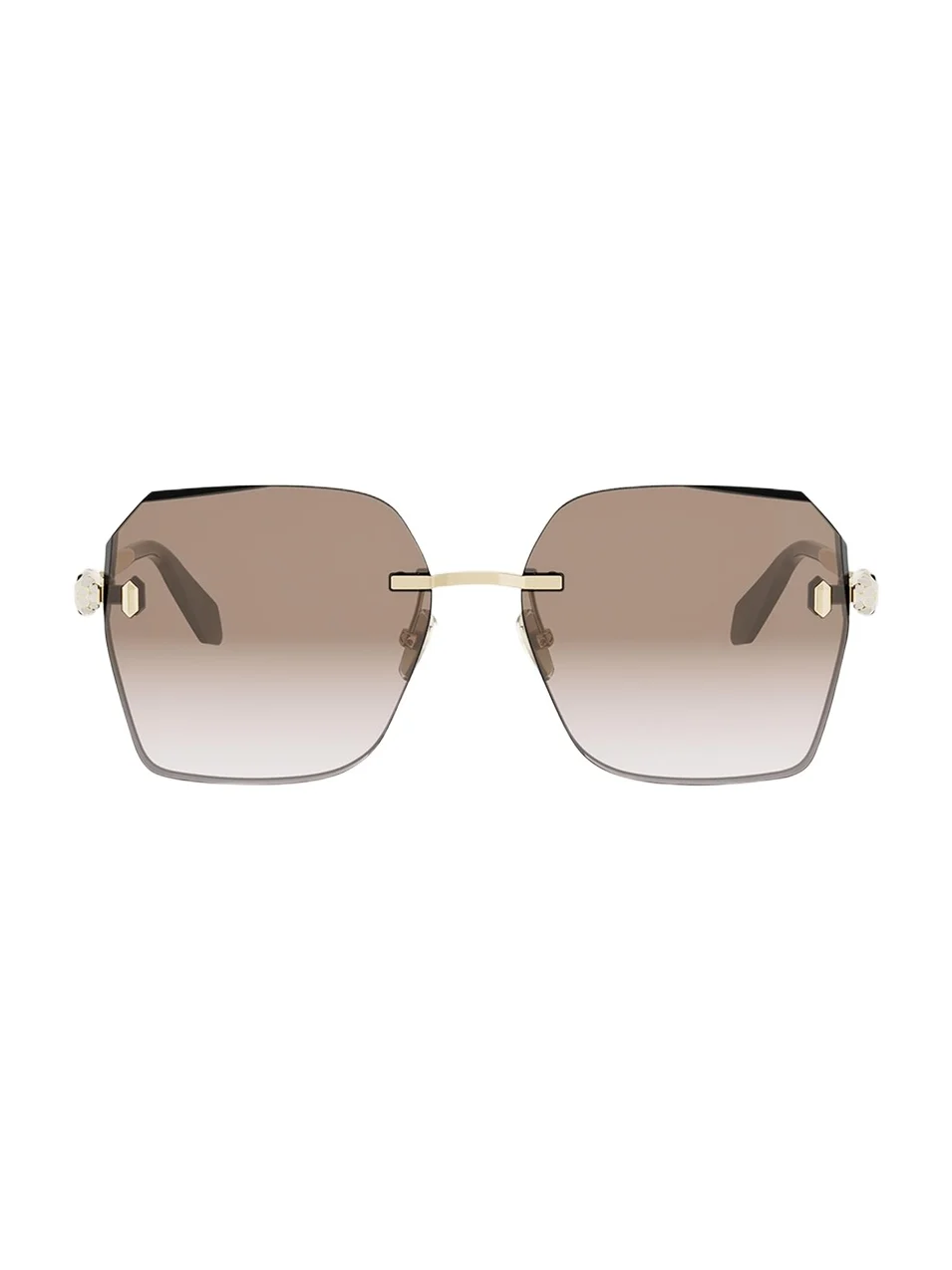 BVLGARI Serpenti Forever 58mm Square Sunglasses