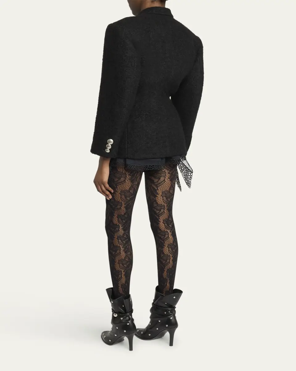 Isabel Marant Gallie Double-Breasted Boucle Waisted Coat | Thumbnail 3 Isabel Marant Gallie Double-Breasted Boucle Waisted Coat | Thumbnail 3