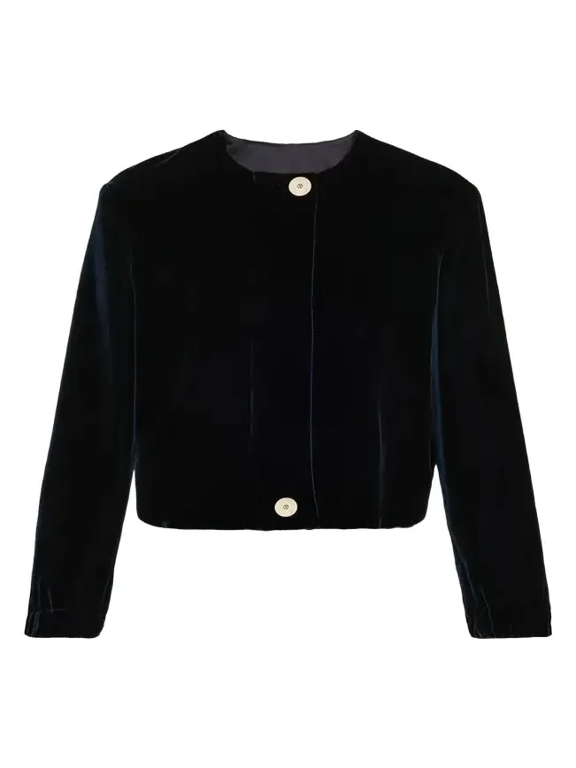 Short Velvet Jacket