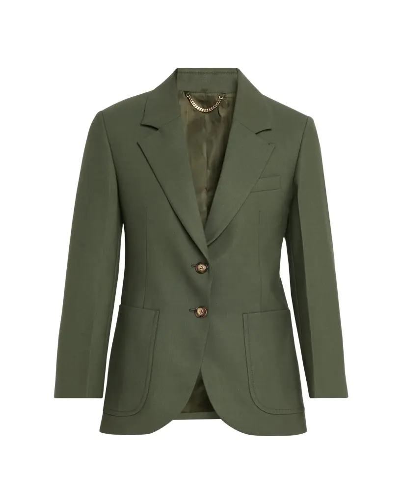 Victoria Beckham Patch Pocket Single-Breasted Jacket | Image 1 Victoria Beckham Patch Pocket Single-Breasted Jacket | Image 1