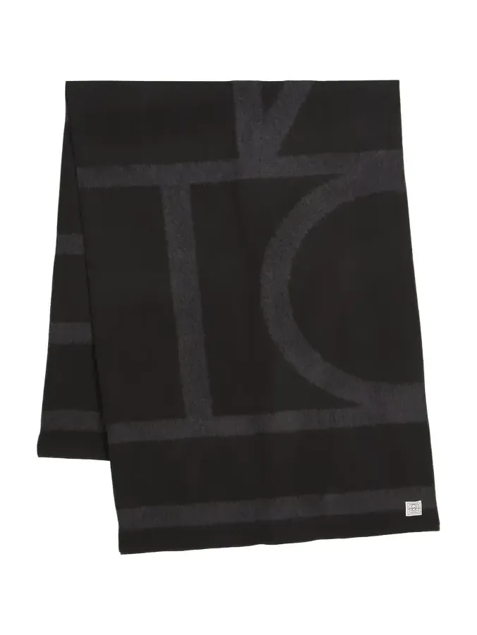 Monogram Twill Scarf