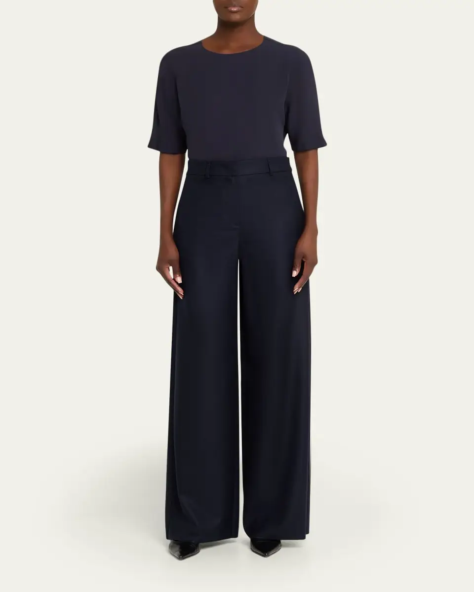 Giorgio Armani Silk Hidden-Zip T-Shirt | Thumbnail 2